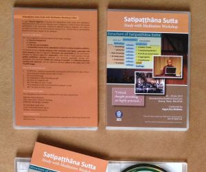Satipatthana Video Pack Photo Container